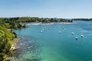 anse à côté de concarneau