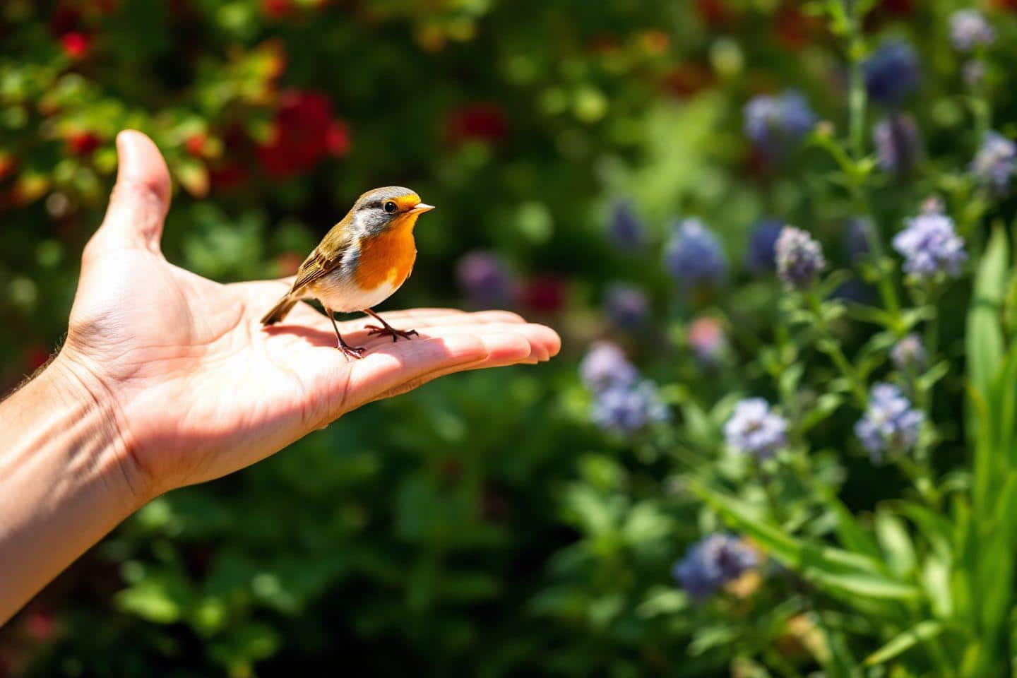 Comment apprivoiser un rouge-gorge : guide complet pour créer une relation de confiance avec cet oiseau