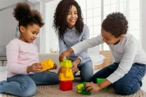 jouer avec les enfants