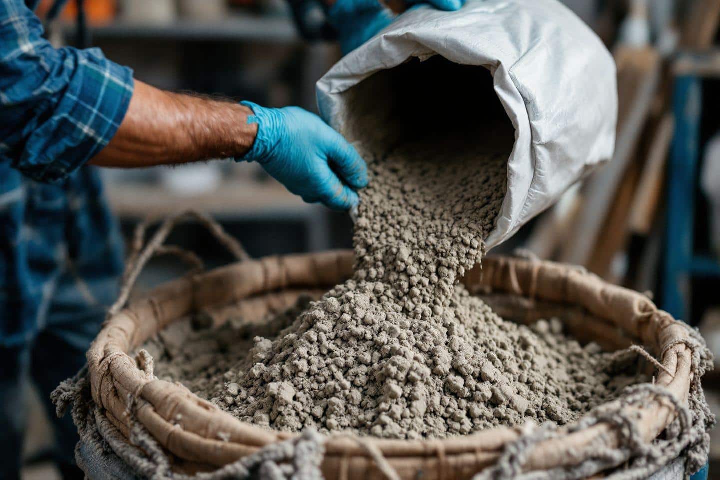 Dosage parfait du béton : proportions exactes pour un sac de ciment de 25 kg