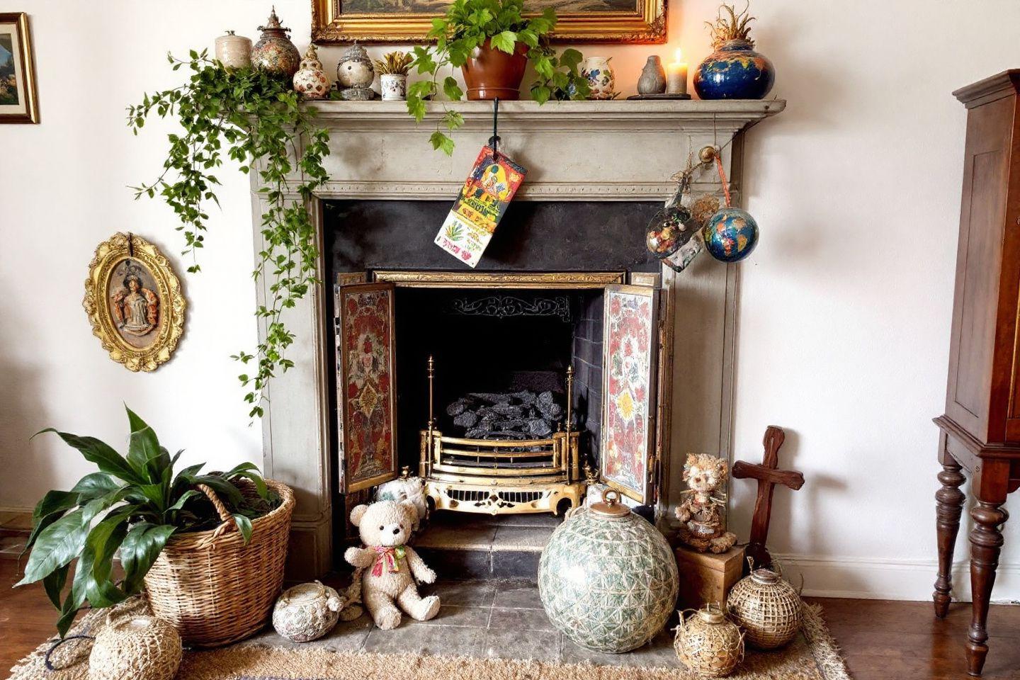 Comment habiller une cheminée ancienne : 10 idées déco alliant style et authenticité
