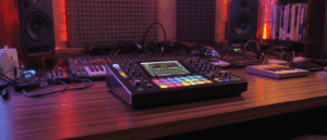 découvrez ce qu'est une groovebox : un instrument électronique polyvalent qui permet de composer, enregistrer et jouer de la musique facilement grâce à ses fonctions intégrées de séquenceur, synthétiseur et boite à rythmes.